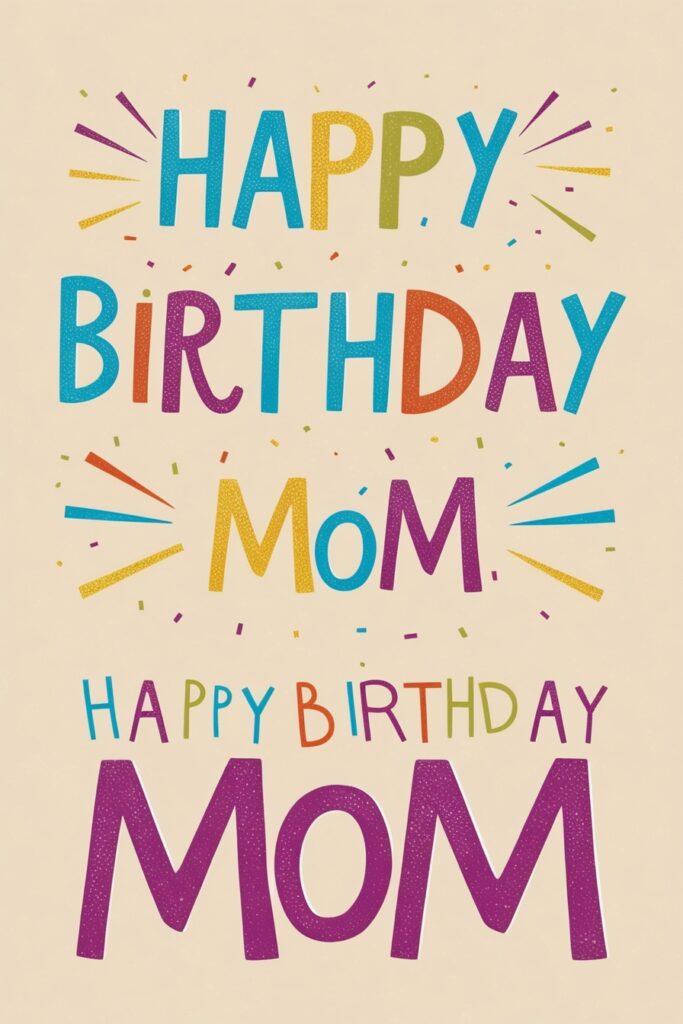 happy birthday mom wishes